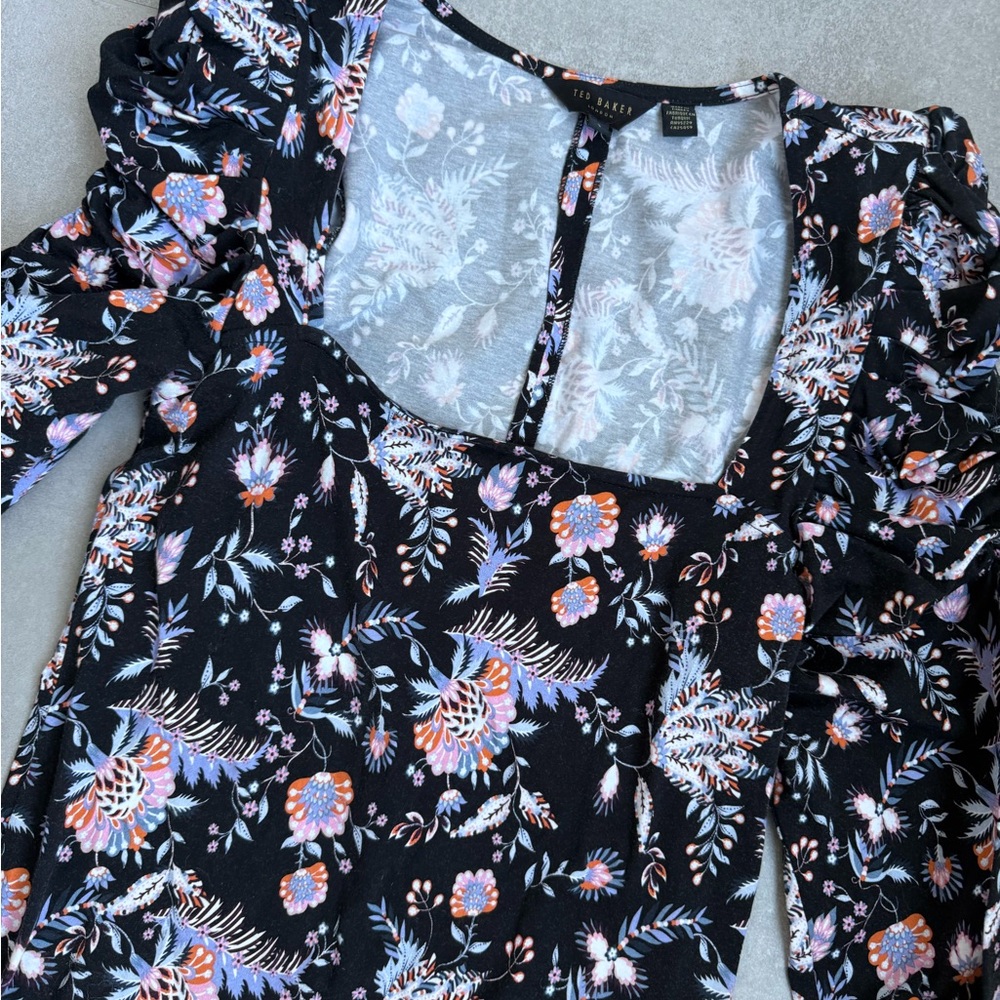 TED BAKER BODY CON MINI DRESS